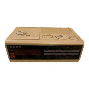 Vintage 1980 - Sony Dream Machine Fm/Am Digital Alarm Clock Radio ICF-C2W